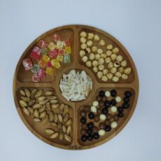 Tipico 5 Bölmeli Yuvarlak Çerezlik Kahvaltılık