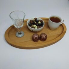 Ellisse Ahşap Servis Sunum Tabağı